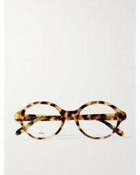 Loewe - Round-Frame Tortoiseshell Acetate Optical Glasses - Lyst