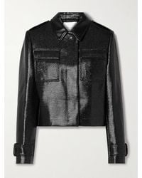 Veronica de Piante - Frankie Jacke Aus Twill Aus Einer Wollmischung - Lyst