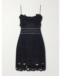 Isabel Marant - Reola Embroidered Ramie Mini Dress - Lyst