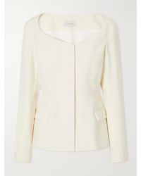 LIBEROWE - Charlotte Wool-Crepe Blouse - Lyst
