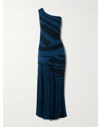 Donde Esteban - Magdalena Asymmetrisches Maxikleid Aus Baumwolle - Lyst