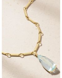 Irene Neuwirth - Heroic 18-Karat Aquamarine Necklace - Lyst