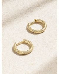 Yvonne Léon - 9-Karat Diamond Hoop Earrings - Lyst