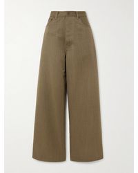 Fortela - Jaron Wool-Twill Pants - Lyst