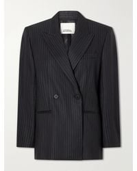 Isabel Marant - Ranya Striped Wool-Blend Blazer - Lyst