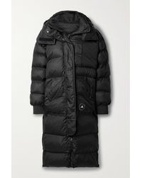 adidas By Stella McCartney - Truenature Quilted Padded Recycled-shell Hooded Jacket - Lyst