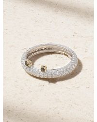Yvonne Léon - Alliance Crapaud 9-Karat Diamond Ring - Lyst