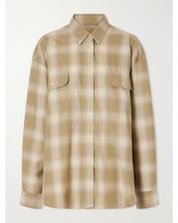 Jamie Haller - The Big Checked Cotton-Flannel Shirt - Lyst