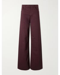 Mother - The Rerun High-Rise Wide-Leg Jeans - Lyst