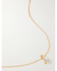 STONE AND STRAND - Collier En Or 14 Carats (585/1000) Et Diamant - Lyst