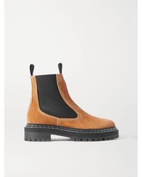 Proenza Schouler - Suede Ankle Boots - Lyst