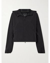 adidas Originals - Y-3 Cropped Printed Shell Hooded Jacket - Lyst