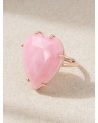 Irene Neuwirth - Love Ring Aus 18 Karat Roségold Mit Opal - Lyst