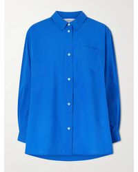 SKALL - Edgard Organic Cotton-Poplin Shirt - Lyst