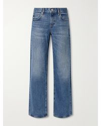 FRAME - The Saturday Low-Rise Straight-Leg Jeans - Lyst