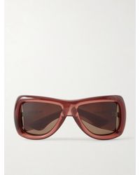 Saint Laurent - Sl 902 Howl D-Frame Acetate Sunglasses - Lyst