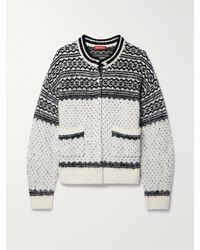 Altuzarra - Forster Fair Isle Merino Wool-Blend Cardigan - Lyst