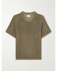 Aimé Leon Dore - Ribbed Cotton-Blend T-Shirt - Lyst