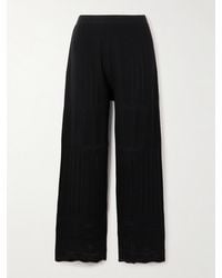 Eres - Hose Mit Weitem Bein Aus Einer Woll-Kaschmirmischung - Lyst
