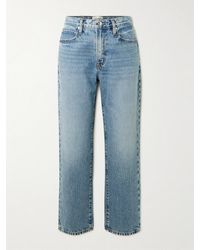 FRAME - The Hang Hoch Sitzende Jeans Mit Geradem Bein - Lyst