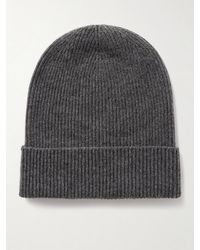 Johnstons of Elgin - Ribbed Cashmere Beanie - Lyst