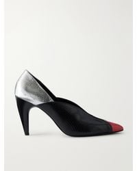 Isabel Marant - Luza 100 Paneled Snake-Effect Leather Pumps - Lyst