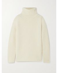 JOSEPH - Pullover Aus Gerippter Merinowolle Mit Rollkragen - Lyst