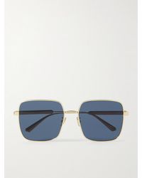 Dior - Diorcannage S1U-Tone Square-Frame Sunglasses - Lyst