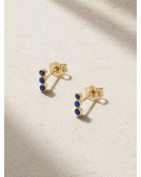 Jennifer Meyer - 18-Karat Lapis Lazuli Earrings - Lyst