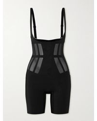 Commando - Luxe Control Body Aus Technischem Jersey Mit Einsätzen Aus Stretch-Mesh - Lyst