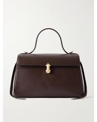 SAVETTE - Soft Symmetry Leather Top Handle Bag - Lyst