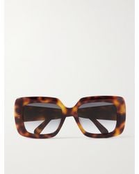Celine - Oversized Square-Frame Acetate Sunglasses - Lyst
