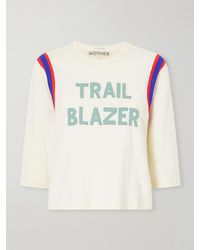 Mother - The Better Half Cotton T-Shirt - Lyst