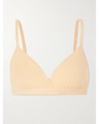 Skims - Fits Everybody Crossover Bralette – Sand – Soft-Bh - Lyst
