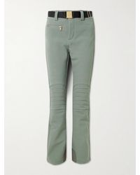 Bogner - Madei Belted Stretch-Shell Straight-Leg Ski Pants - Lyst