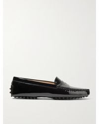 Tod's - Gommino Patent-Leather Loafers - Lyst