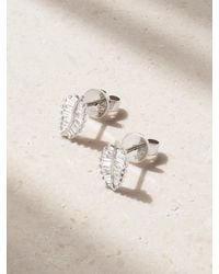 Anita Ko - Palm Leaf Small 18-Karat Diamond Earrings - Lyst