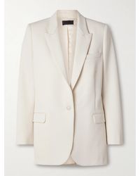 Nili Lotan - Diane Blazer Aus Woll-Twill - Lyst