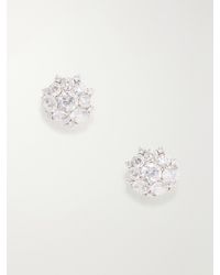 COMPLETEDWORKS - The Many‐Headed Hydra Rhodium-Plated Recycled Sterling Zirconia Earrings - Lyst