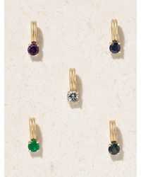 STONE AND STRAND - Beekman Birthstone 14-Karat Multi-Stone Necklace - Lyst