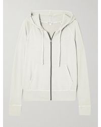 James Perse - Vintage French Cotton-Terry Hoodie - Lyst