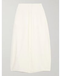 TOTEME - Parachute Silk-Blend Maxi Skirt - Lyst