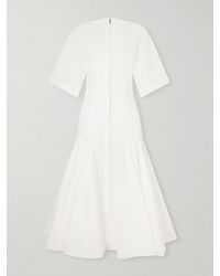 Jacquemus - Moisson Pleated Cotton-Poplin Shirt Dress - Lyst