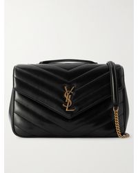 Saint Laurent - Loulou Large Matelassé Leather Shoulder Bag - Lyst