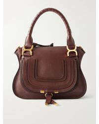 Chloé - Marcie Medium Textured-Leather Tote - Lyst