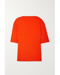 Proenza Schouler Stretch-knit Top - Orange