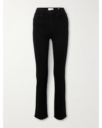 FRAME - The Pencil Mid-Rise Skinny Jeans - Lyst
