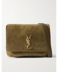Saint Laurent - Niki Suede Shoulder Bag - Lyst