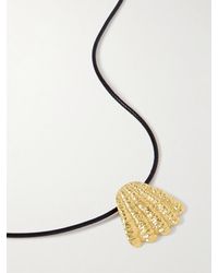 YSSO - Collier En Plaqué Or Et Corde Whisper Of The Wind - Lyst