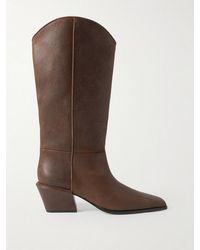 Paris Texas - Bettina Leather Cowboy Boots - Lyst